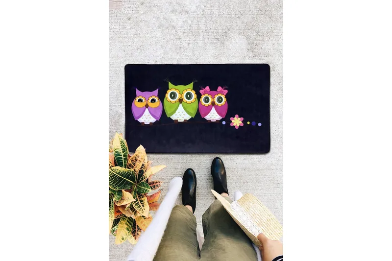 Chilai Dørmåtte 45x70 cm - PVC/Multifarvet - Tekstiler - Tæpper - Hall måtte