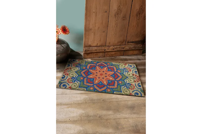 Chilai Dørmåtte 45x70 cm - PVC/Multifarvet - Tekstiler - Tæpper - Hall måtte