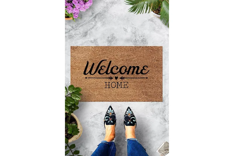 Chilai Dørmåtte 45x70 cm - PVC/Multifarvet - Tekstiler - Tæpper - Hall måtte