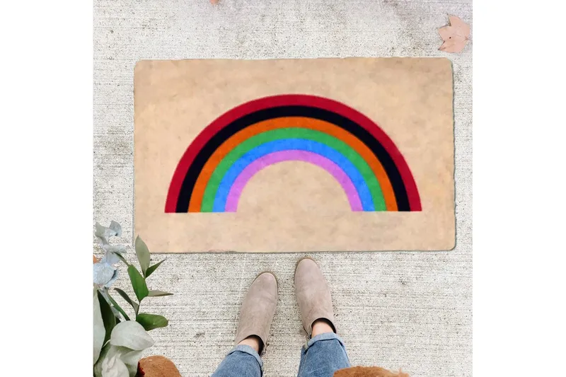 Chilai Dørmåtte 45x70 cm, PVC/Multifarvet