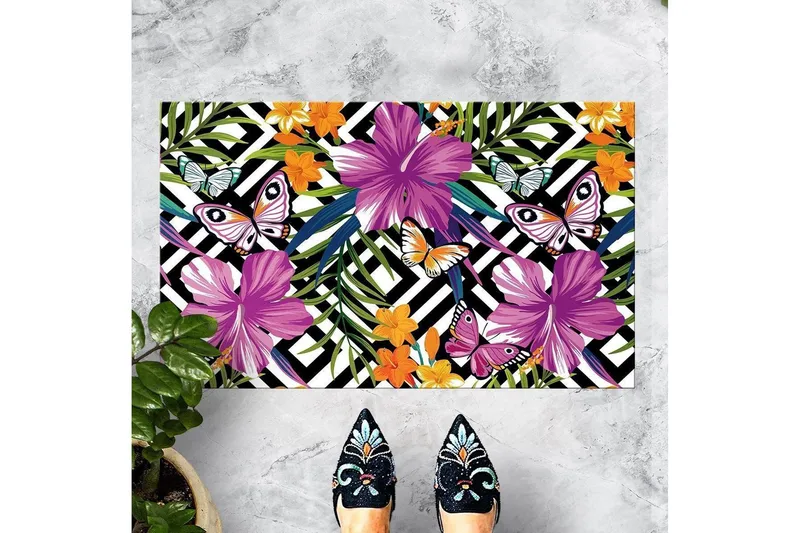 Chilai Dørmåtte 45x70 cm, PVC/Multifarvet