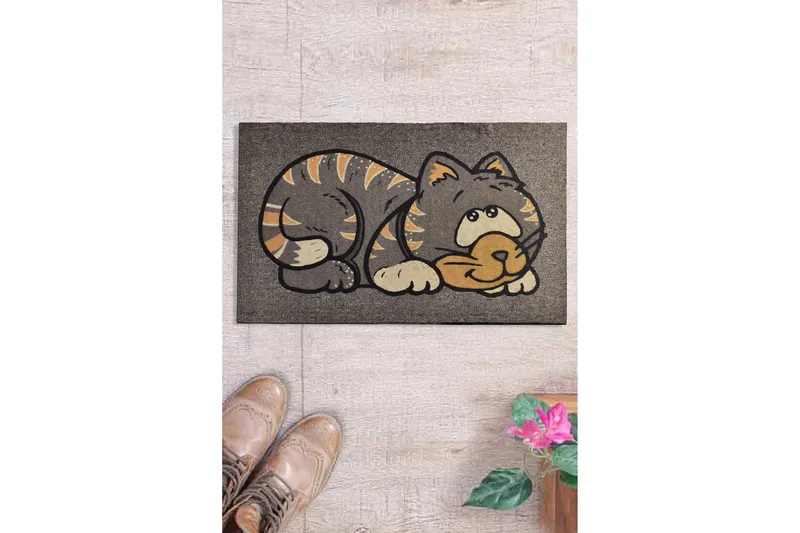 Chilai Dørmåtte 45x70 cm - PVC/Multifarvet - Tekstiler - Tæpper - Hall måtte