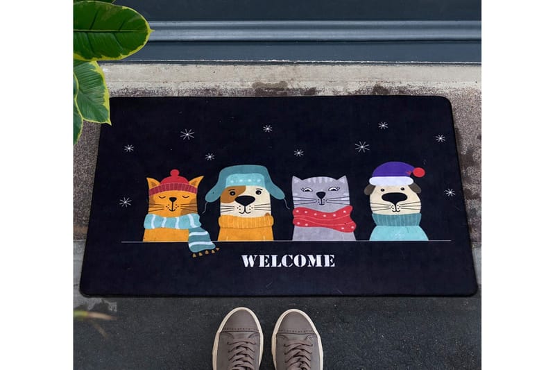 Chilai Dørmåtte 45x70 cm, PVC/Multifarvet