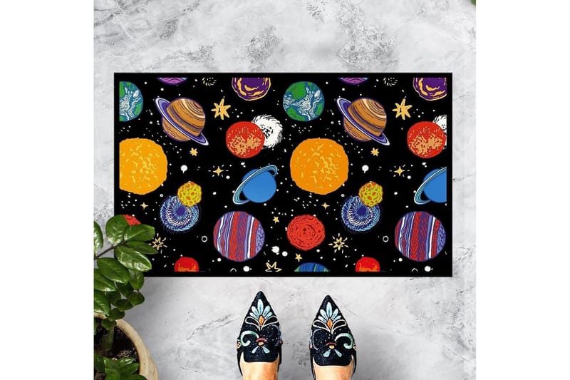 Chilai Dørmåtte 45x70 cm, PVC/Multifarvet