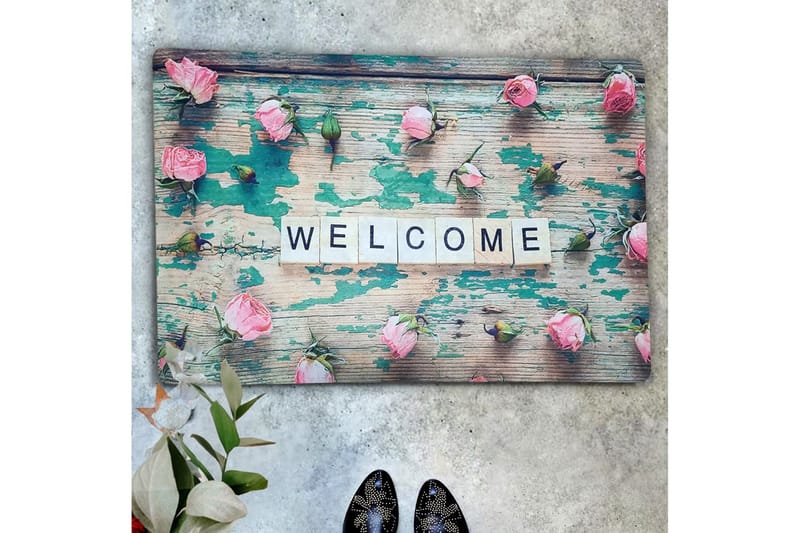 Chilai Dørmåtte 45x70 cm, PVC/Multifarvet