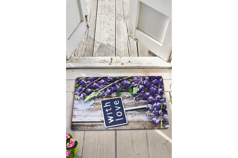 Chilai Dørmåtte 45x70 cm - PVC/Multifarvet - Tekstiler - Tæpper - Hall måtte