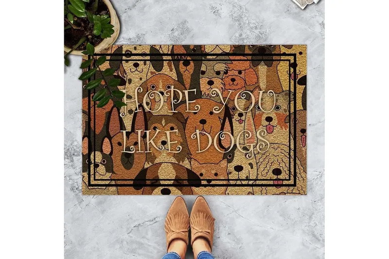 Chilai Dørmåtte 45x70 cm, PVC/Multifarvet