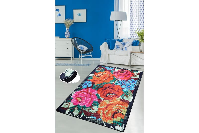 Chilai Tæppe 80x120 cm - Multifarvet - Tekstiler - Tæpper - Små tæpper