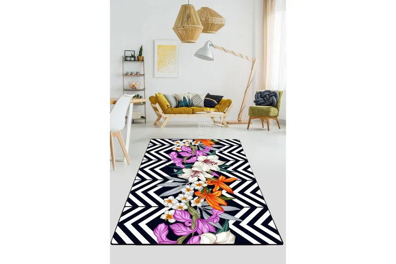 Chilai Tæppe 80x120 cm, Multifarvet