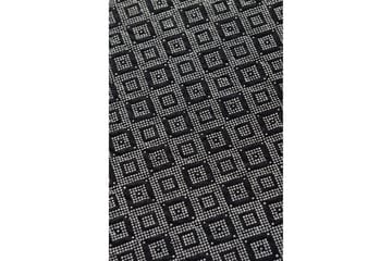 Chilai Tæppe 80x120 cm - Sort/Hvid - Tekstiler - Tæpper - Små tæpper