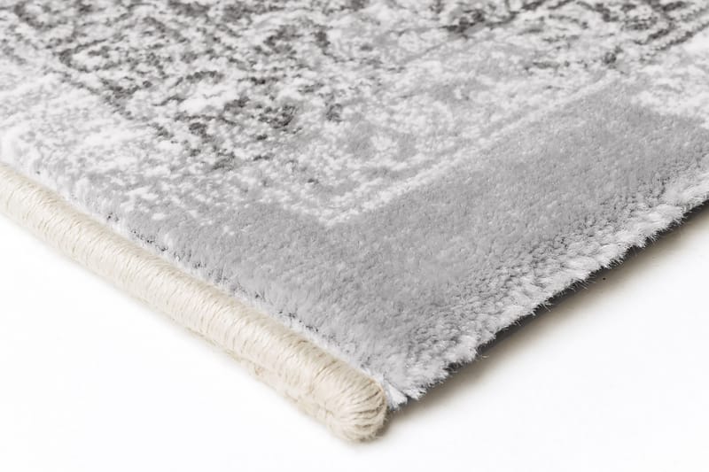 Chivasso Medallion Tæppe 80x300 cm - Grå - Wiltontæpper - Små tæpper - Mønstrede tæpper