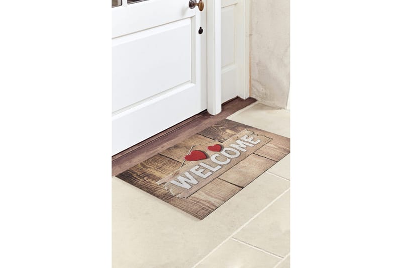 Chorche Dørmåtte 45x70 cm - Flerfarvet - Tekstiler - Tæpper - Hall måtte