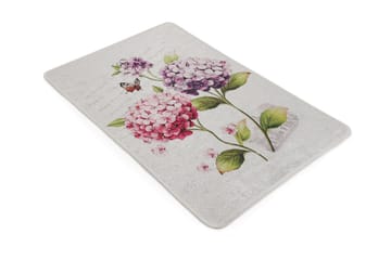 Doluca Tæppe 60x90 cm - Flerfarvet/Velour - Tekstiler - Tæpper - Små tæpper