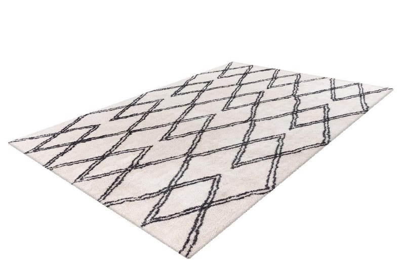 Ebatt Tæppe Lytso elfenben 120x170 cm - Wiltontæpper - Små tæpper - Mønstrede tæpper