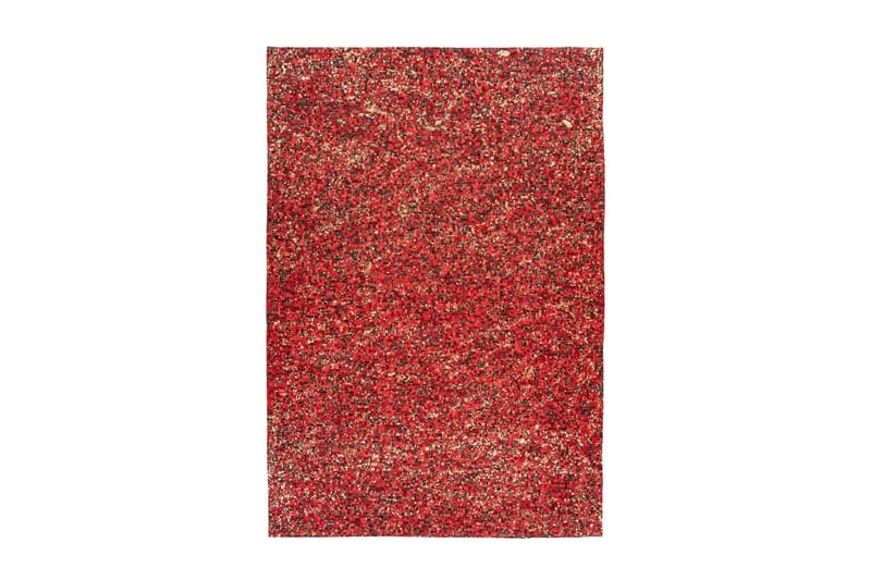Gatekey Wyske Tæppe 160x230 cm Rød/Guld/Læder - D-Sign - Tæpper - Små tæpper
