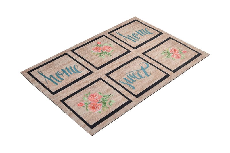 Hasiera Dørmåtte 45x70 cm - Flerfarvet - Tekstiler - Tæpper - Hall måtte