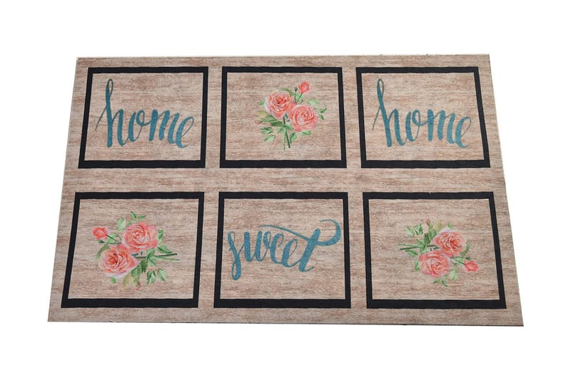 Hasiera Dørmåtte 45x70 cm, Flerfarvet