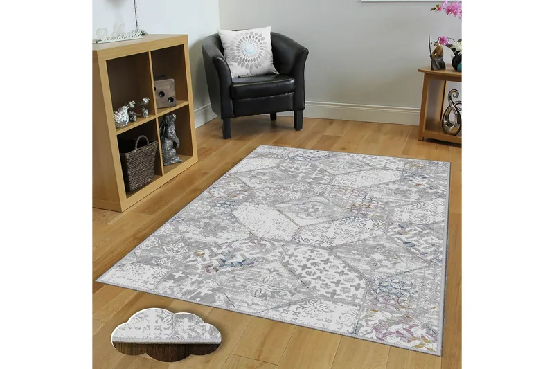 Homefesto 7 Tæppe 80x300 cm, Multifarvet