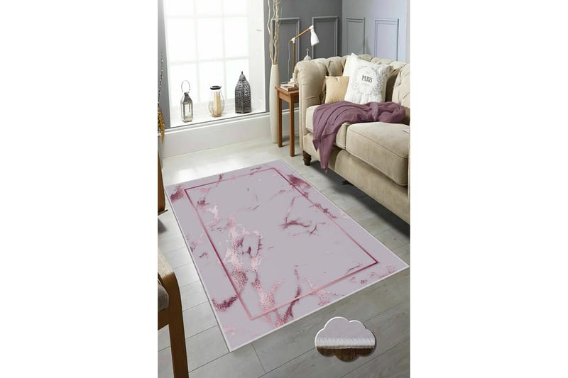 Homefesto Tæppe 50x80 cm - Multifarvet - Tekstiler - Tæpper - Små tæpper