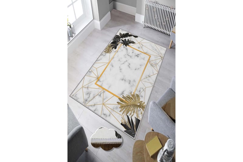 Homefesto Tæppe 50x80 cm - Multifarvet - Tekstiler - Tæpper - Små tæpper