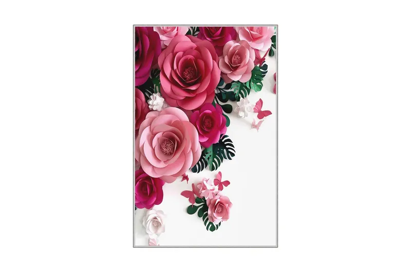 Homefesto Tæppe 50x80 cm, Multifarvet