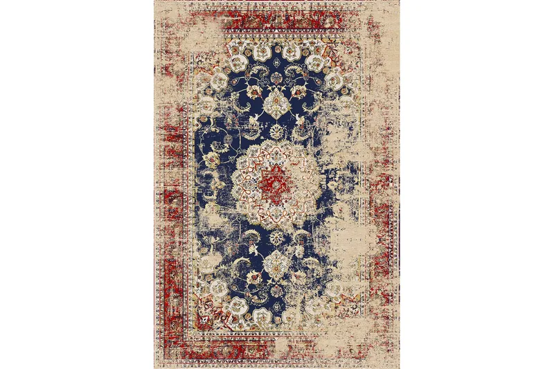 Homefesto Tæppe 50x80 cm - Multifarvet - Tekstiler - Tæpper - Moderne tæppe - Wiltontæpper