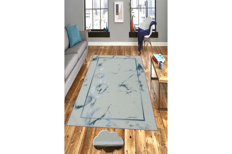 Homefesto Tæppe 50x80 cm - Multifarvet - Tekstiler - Tæpper - Moderne tæppe - Wiltontæpper