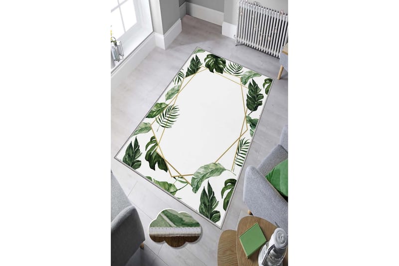 Homefesto Tæppe 50x80 cm - Multifarvet - Tekstiler - Tæpper - Moderne tæppe - Wiltontæpper