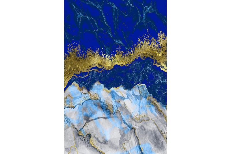 Homefesto Tæppe 50x80 cm - Multifarvet - Tekstiler - Tæpper - Moderne tæppe - Wiltontæpper