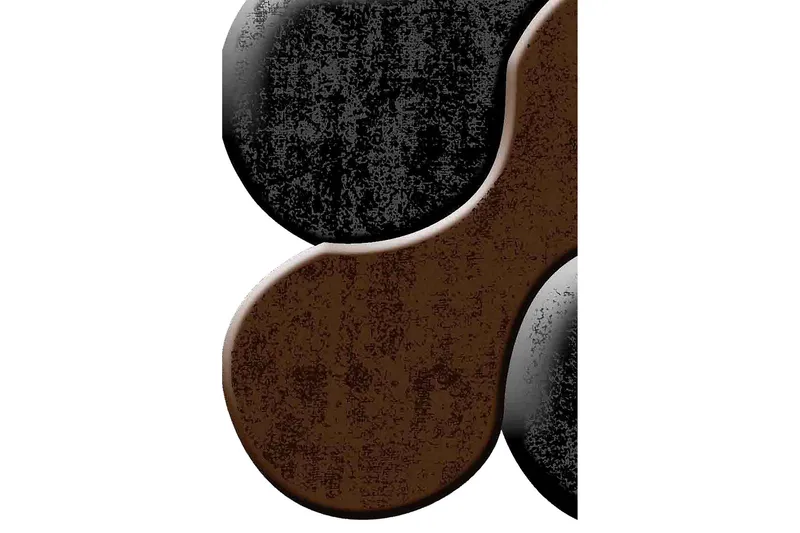 Homefesto Tæppe 50x80 cm - Multifarvet - Tekstiler - Tæpper - Moderne tæppe - Wiltontæpper