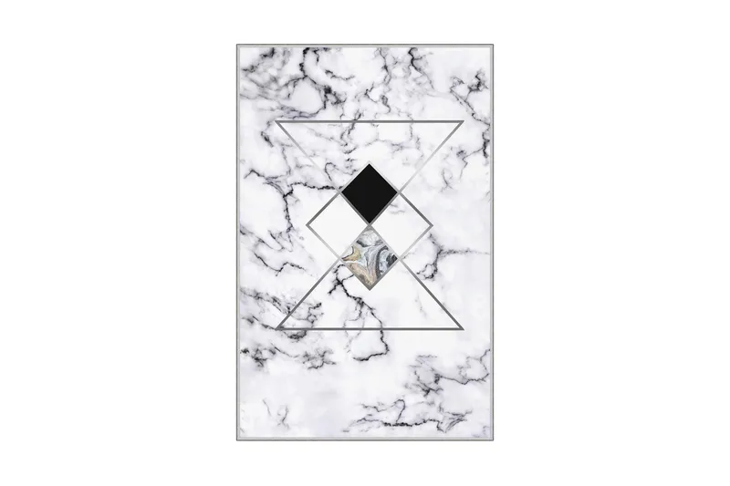 Homefesto Tæppe 50x80 cm, Multifarvet