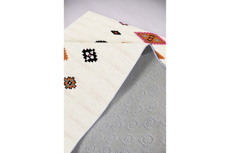 Homefesto Tæppe 60x100 cm - Multifarvet - Tekstiler - Tæpper - Moderne tæppe - Wiltontæpper