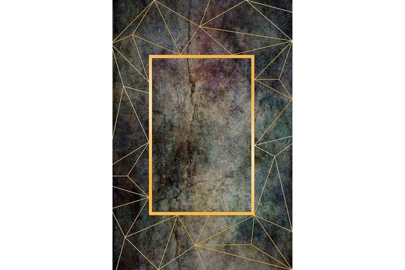 Homefesto Tæppe 60x100 cm - Multifarvet - Tekstiler - Tæpper - Moderne tæppe - Wiltontæpper