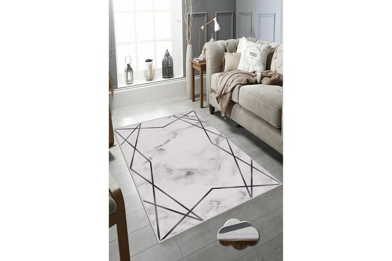 Homefesto Tæppe 60x100 cm - Multifarvet - Tekstiler - Tæpper - Små tæpper