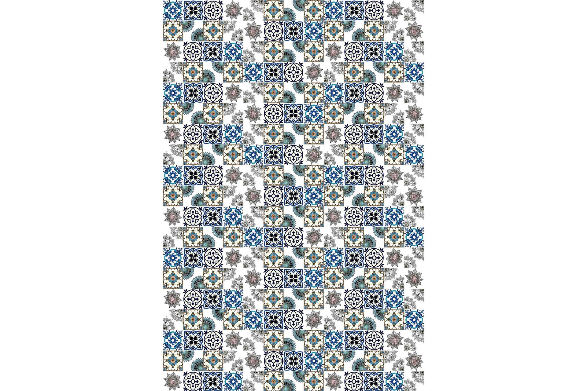 Homefesto Tæppe 60x100 cm - Multifarvet - Tekstiler - Tæpper - Moderne tæppe - Wiltontæpper