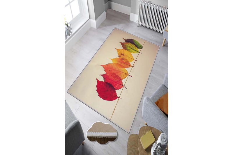 Homefesto Tæppe 60x100 cm - Multifarvet - Tekstiler - Tæpper - Små tæpper