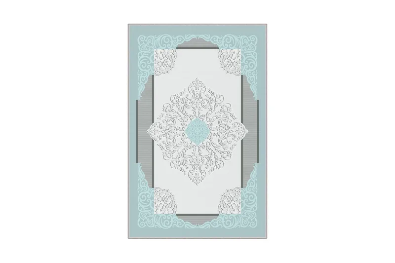 Homefesto Tæppe 60x100 cm, Multifarvet