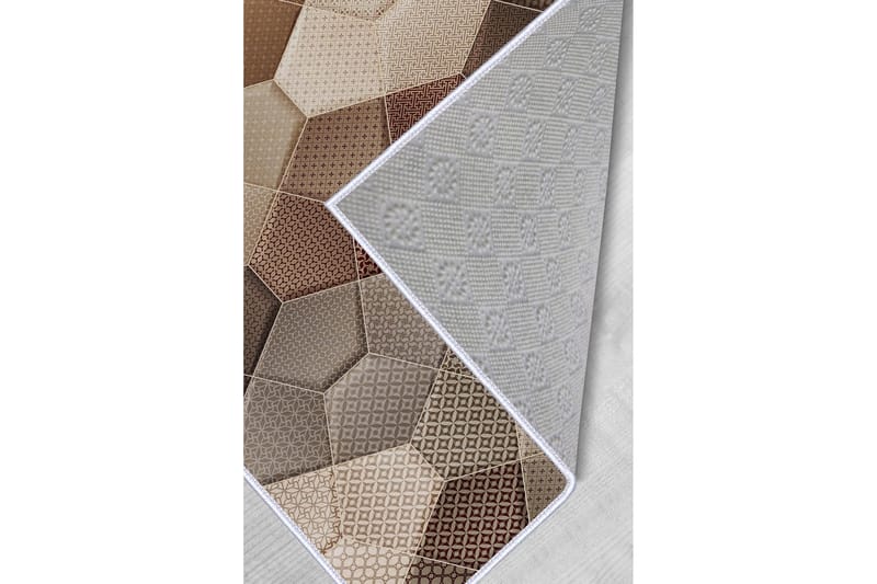 Homefesto Tæppe 60x100 cm - Multifarvet - Tekstiler - Tæpper - Moderne tæppe - Wiltontæpper