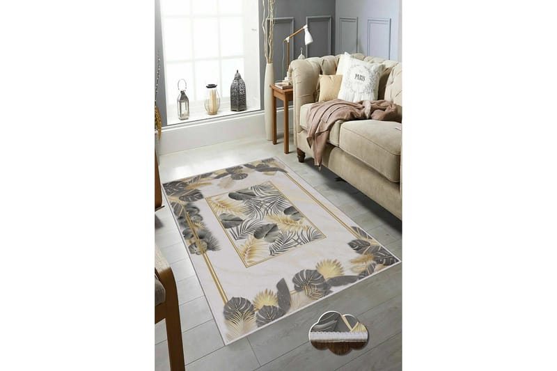 Homefesto Tæppe 60x100 cm - Multifarvet - Tekstiler - Tæpper - Moderne tæppe - Wiltontæpper