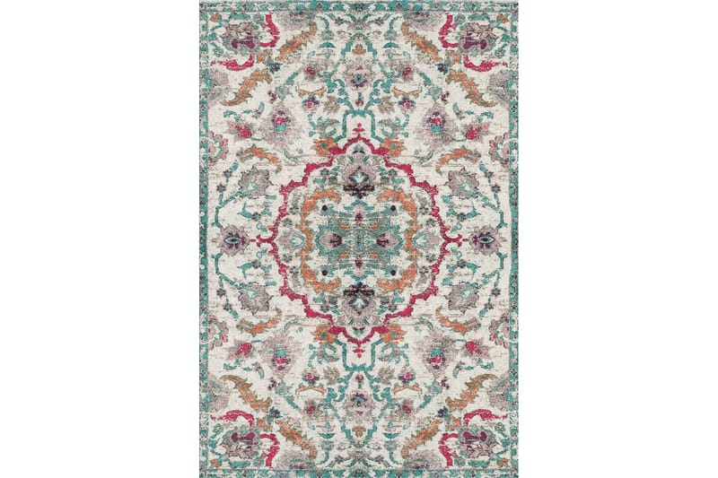 Homefesto Tæppe 80x120 cm - Multifarvet - Tekstiler - Tæpper - Moderne tæppe - Wiltontæpper