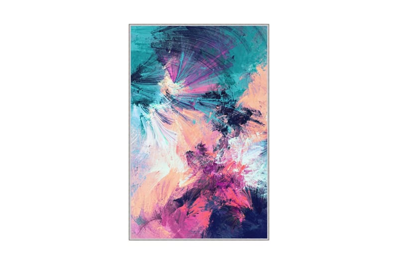 Homefesto Tæppe 80x120 cm - Multifarvet - Tekstiler - Tæpper - Små tæpper