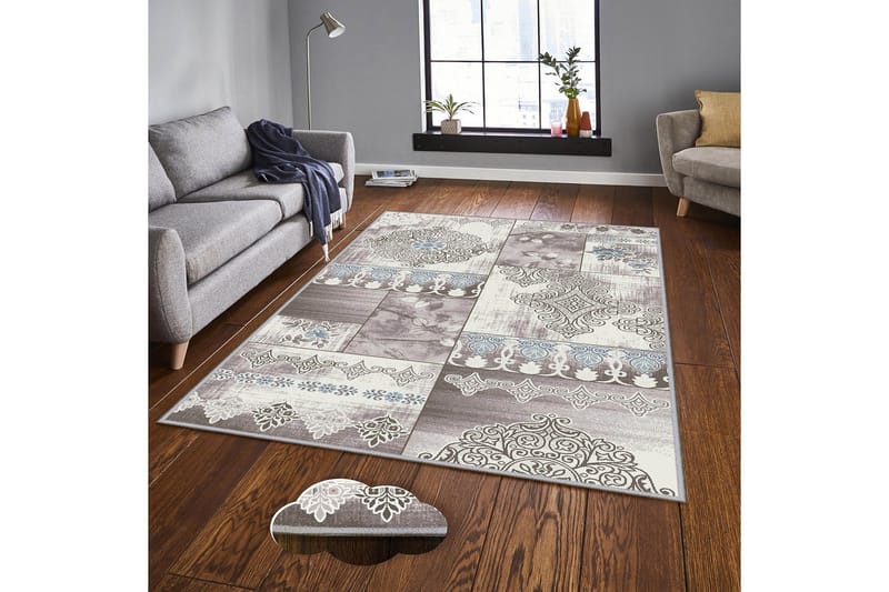 Homefesto Tæppe 80x120 cm - Multifarvet - Tekstiler - Tæpper - Små tæpper
