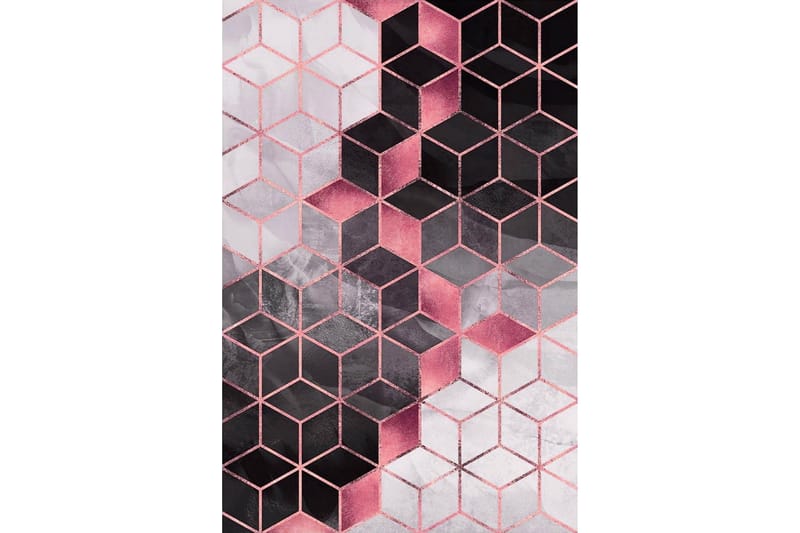 Homefesto Tæppe 80x120 cm - Multifarvet - Tekstiler - Tæpper - Moderne tæppe - Wiltontæpper