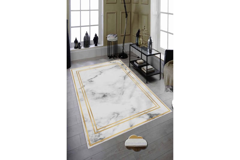 Homefesto Tæppe 80x120 cm - Multifarvet - Tekstiler - Tæpper - Moderne tæppe - Wiltontæpper