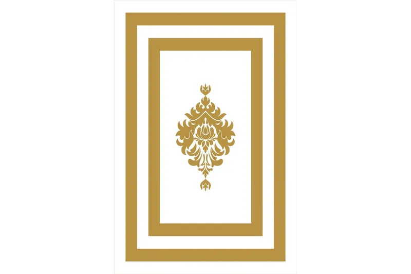 Homefesto Tæppe 80x120 cm - Multifarvet - Tekstiler - Tæpper - Moderne tæppe - Wiltontæpper