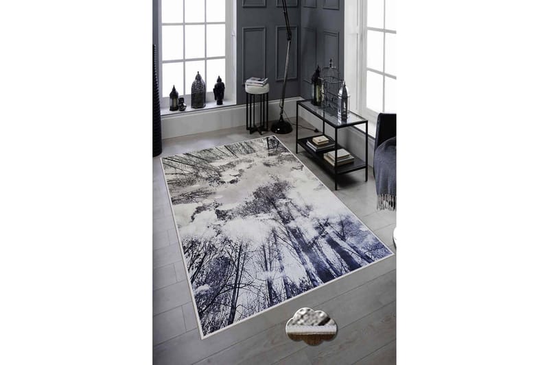 Homefesto Tæppe 80x120 cm - Multifarvet - Tekstiler - Tæpper - Moderne tæppe - Wiltontæpper