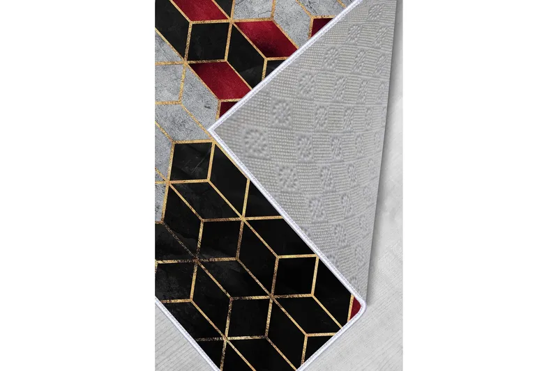 Homefesto Tæppe 80x120 cm - Multifarvet - Tekstiler - Tæpper - Moderne tæppe - Wiltontæpper