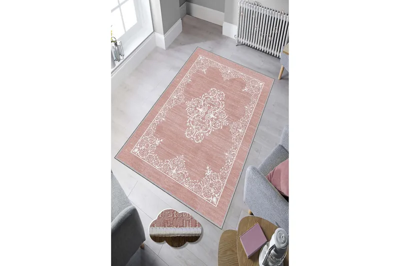 Homefesto Tæppe 80x120 cm - Multifarvet - Tekstiler - Tæpper - Moderne tæppe - Wiltontæpper