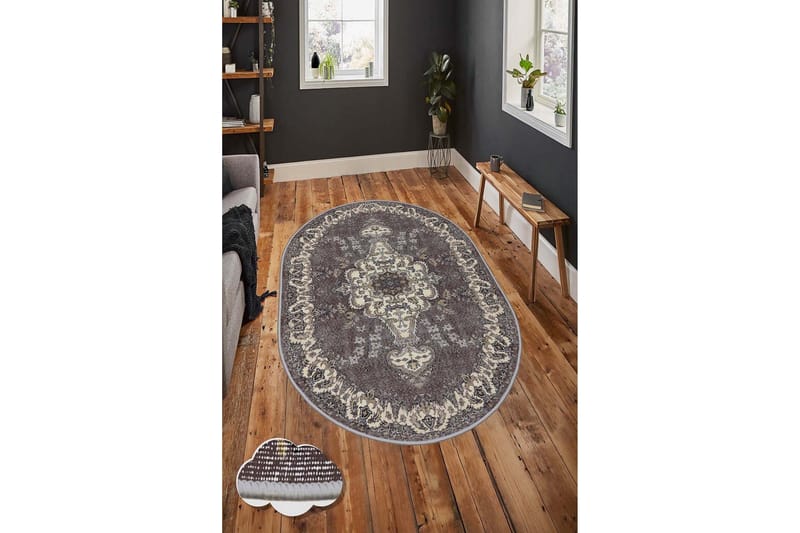 Homefesto Tæppe 80x150 cm - Multifarvet - Tekstiler - Tæpper - Moderne tæppe - Wiltontæpper