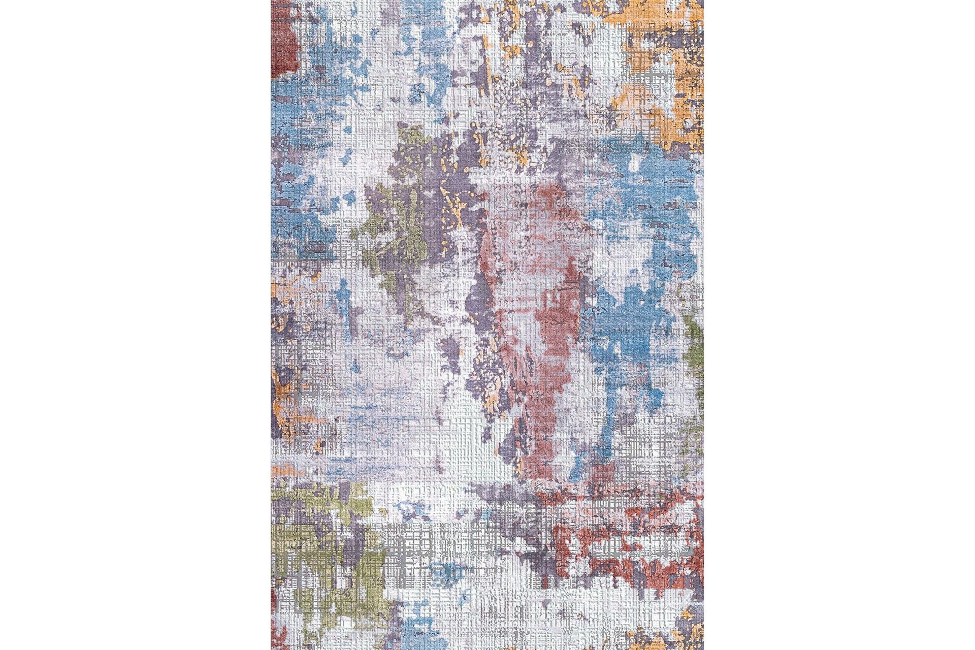 Homefesto Tæppe 80x150 cm - Multifarvet - Tekstiler - Tæpper - Moderne tæppe - Wiltontæpper